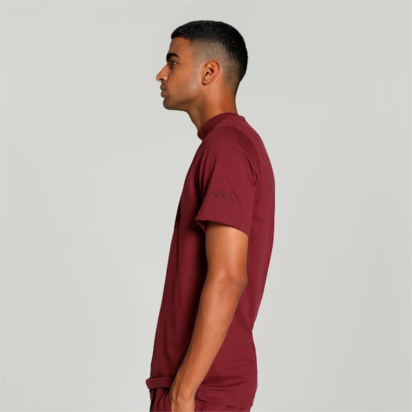 PUMA x one8 Men's Premium T-shirt, Dark Jasper, extralarge-IND