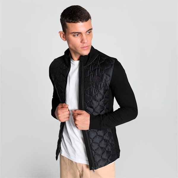 Men's Embossed Jacket, PUMA Black, extralarge-IND