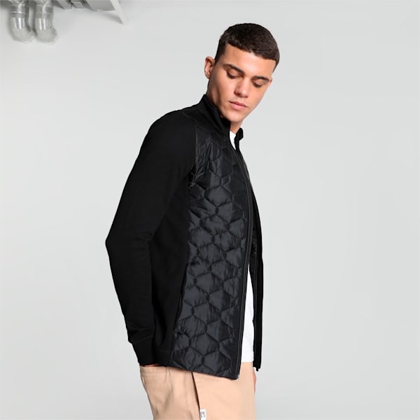 Men's Embossed Jacket, PUMA Black, extralarge-IND