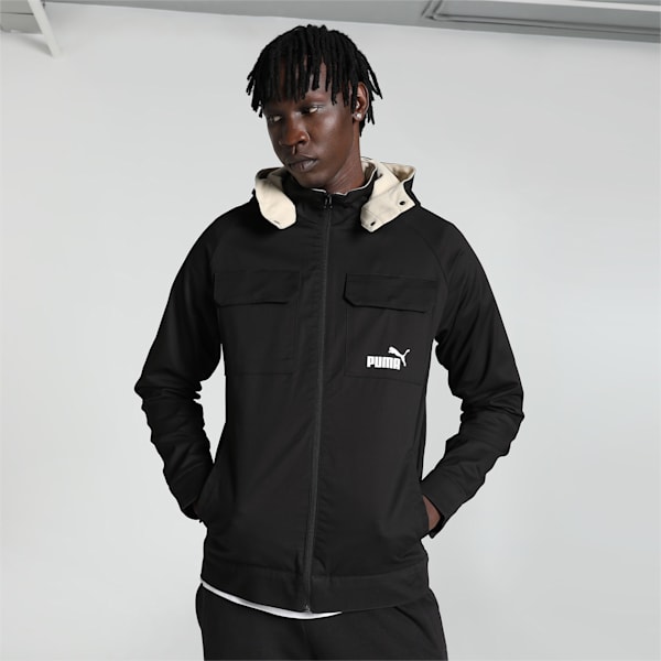 Men's Woven Winter Jacket, PUMA Black, extralarge-IND