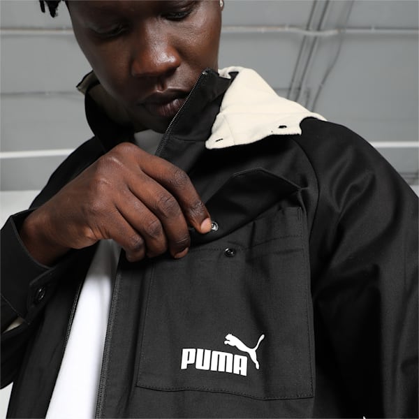 Men's Woven Winter Jacket, PUMA Black, extralarge-IND