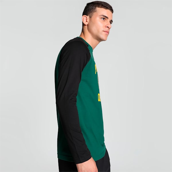 PUMA x HARRDY SANDHU Long Sleeve T-shirt, Malachite, extralarge-IND