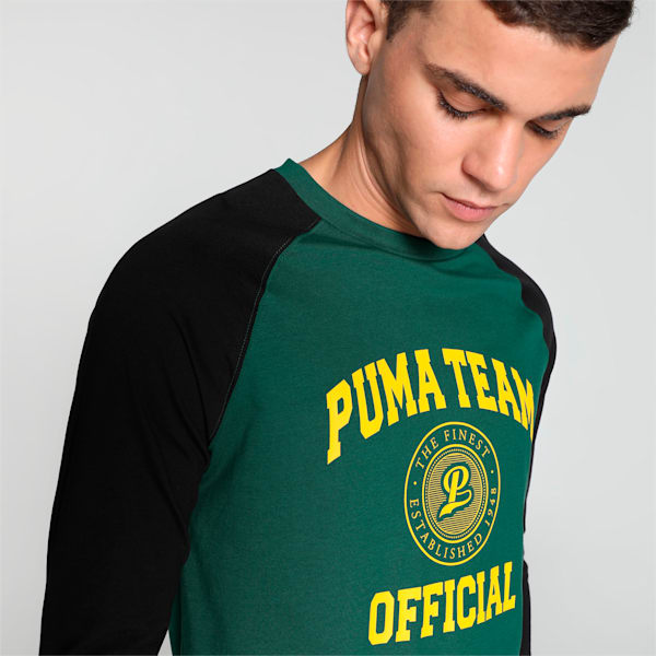 PUMA x HARRDY SANDHU Long Sleeve T-shirt, Malachite, extralarge-IND