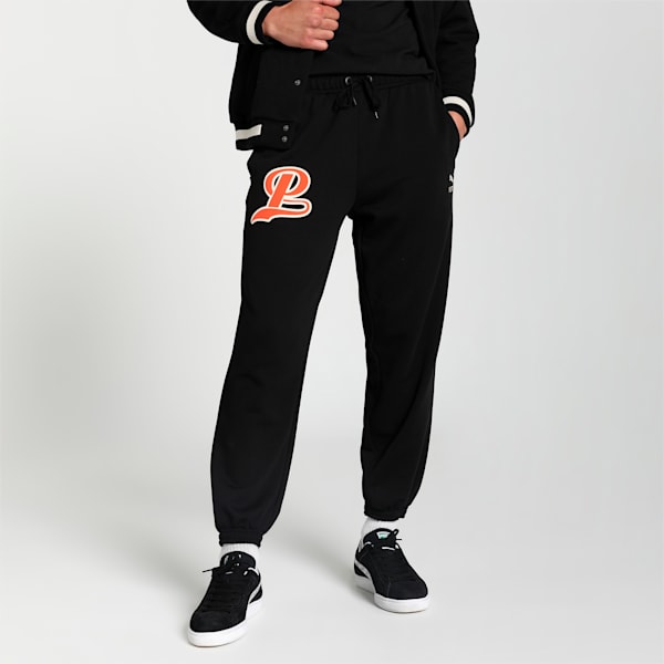 PUMA x HARRDY SANDHU Relaxed Fit Pants, PUMA Black, extralarge-IND
