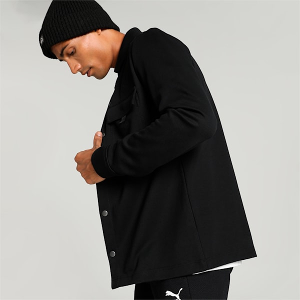 Modern Utility Men's Jacket, PUMA Black, extralarge-IND