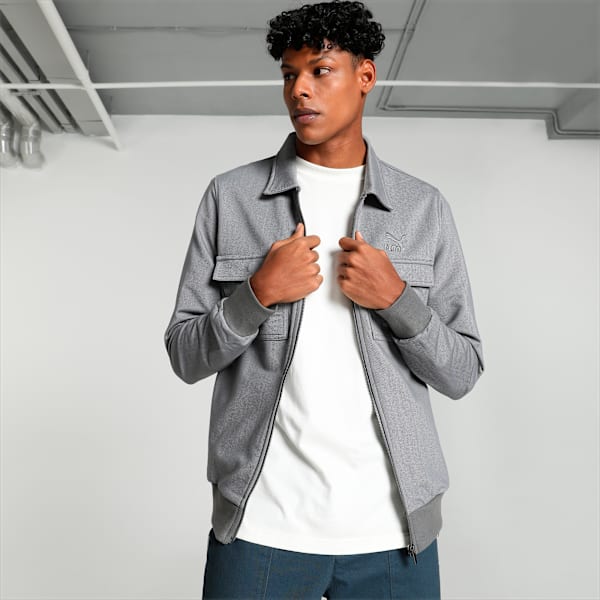 Classics Modern Indigo Men's Jacket, QUIET SHADE, extralarge-IND