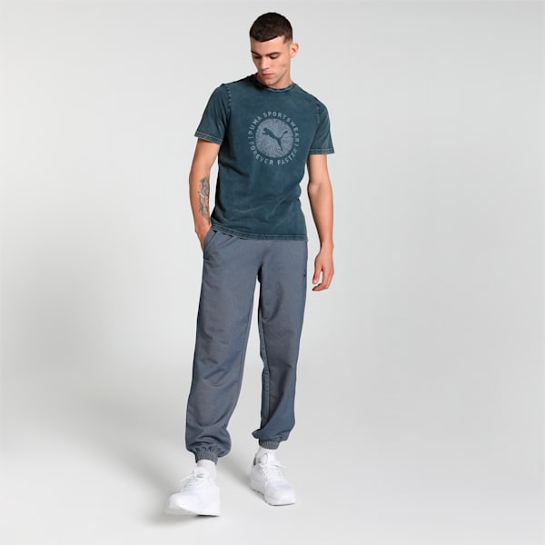 Super Sport Tiger T-shirt in Indigo