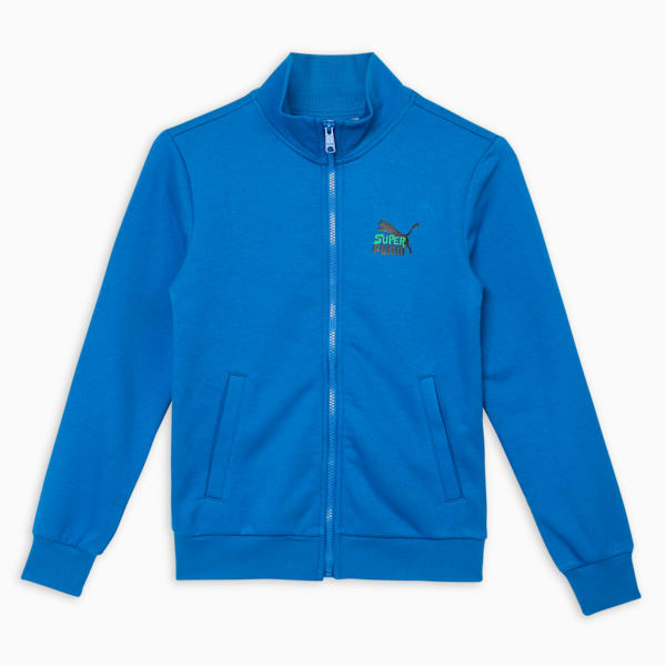 Super Boy's Knitted Jacket, PUMA Team Royal, extralarge-IND