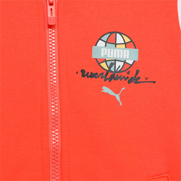 Worldwide Boy's Bomber Jacket, Hot Heat, extralarge-IND
