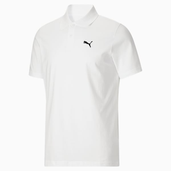 Essential Men's Polo, PUMA White, extralarge