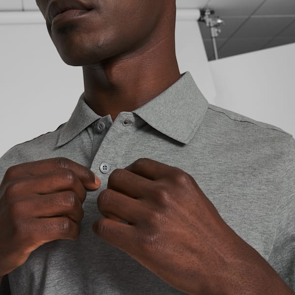 Polo Essential, homme, Medium Gray Heather, extralarge