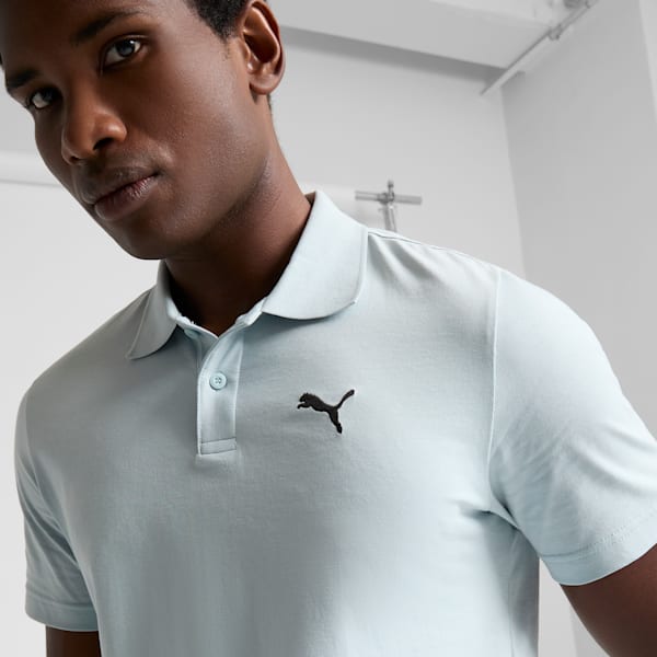 Essential Men's Polo, Frosted Dew, extralarge