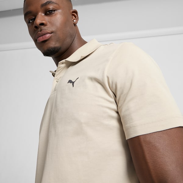 Essential Men's Polo, Desert Dust, extralarge