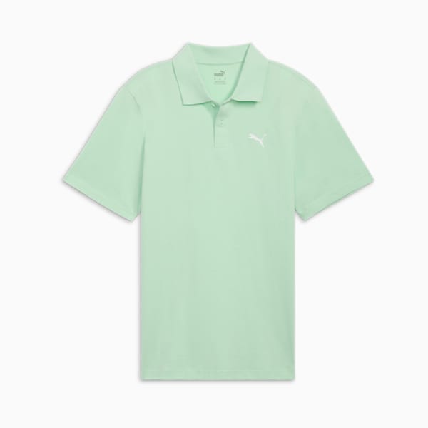 Essential Men's Polo, Fresh Mint, extralarge