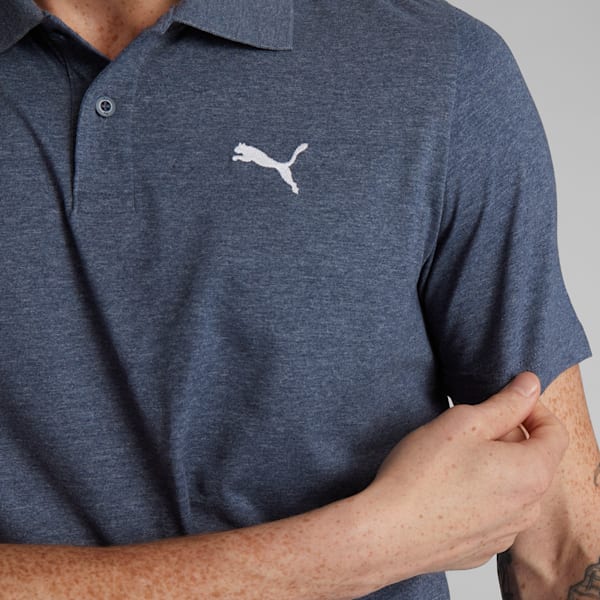ESS Heather Small Logo Men s Polo PUMA