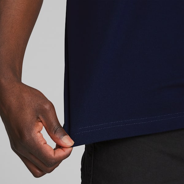 Polo de hombre Essential Pique, PUMA Navy, extralarge