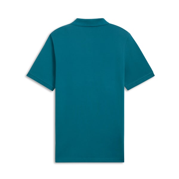 Polo Essential Pique Homme, Cold Green, extralarge