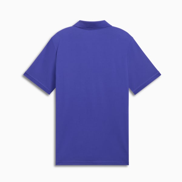 Polo Essential Pique Homme, Lapis Lazuli, extralarge