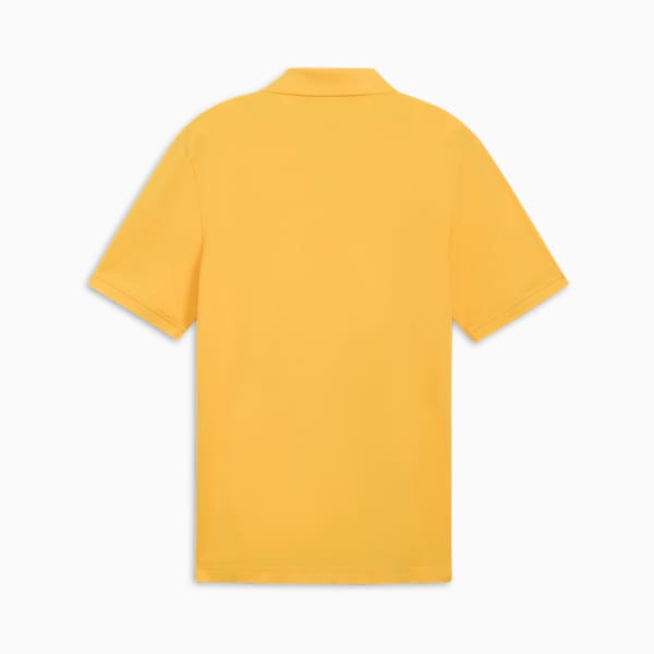 Essential Pique Men's Polo, Yellow Sizzle, extralarge