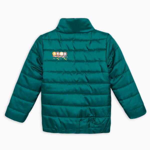 PUMA x Worldwide Boy's Light Jacket, Malachite, extralarge-IND