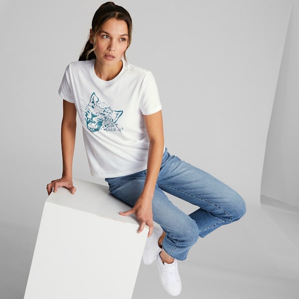 Puma Women's Flower Wreath T-Shirt