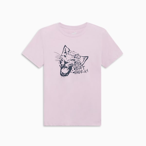 Big Cat Energy Women's Tee, Grape Mist, extralarge