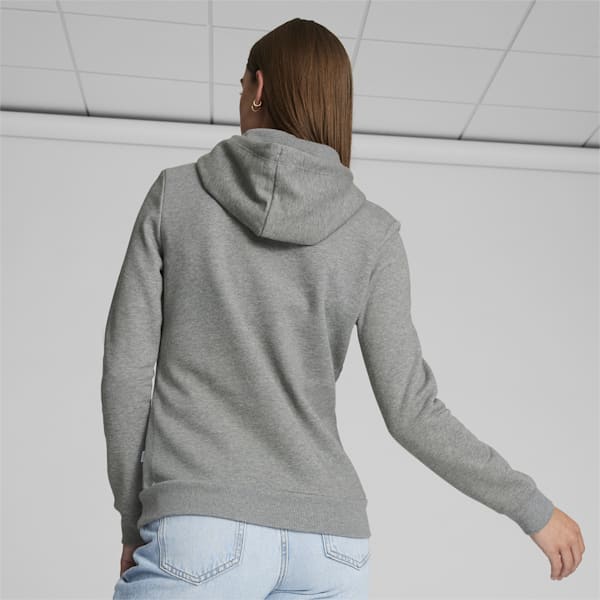Chandail à capuche PUMA Iridescent Femme, Medium Gray Heather, extralarge