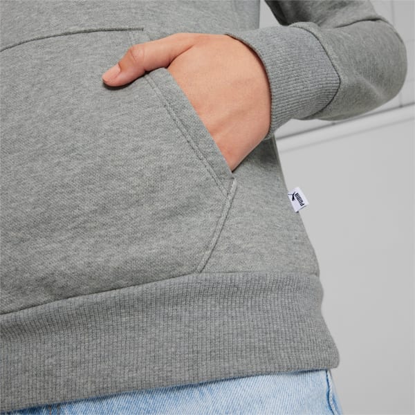 Gray puma hoodie hotsell