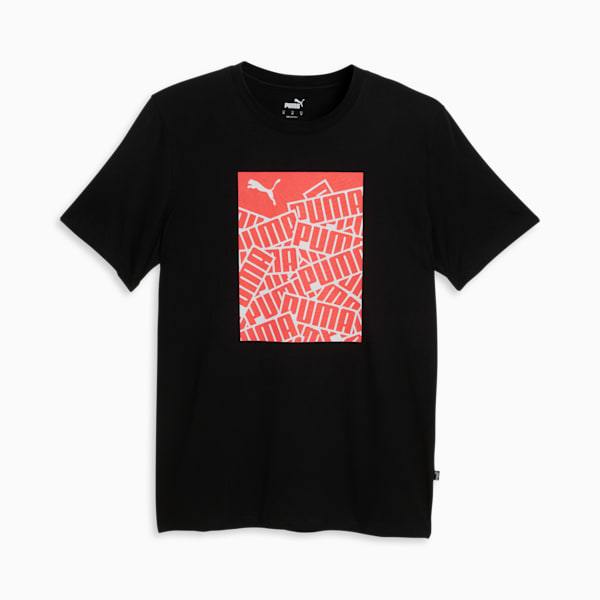 Puma graphic box logo tee top