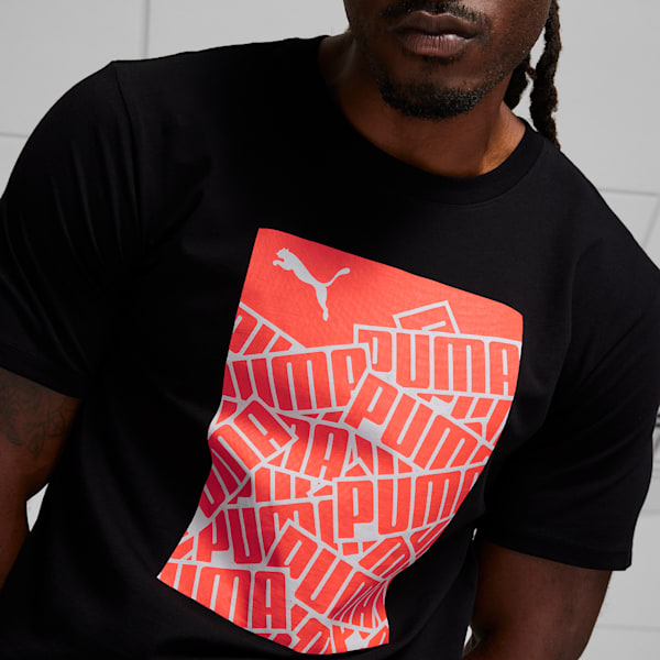 Black and red puma t shirt discount