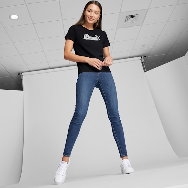 Puma gris mujer top
