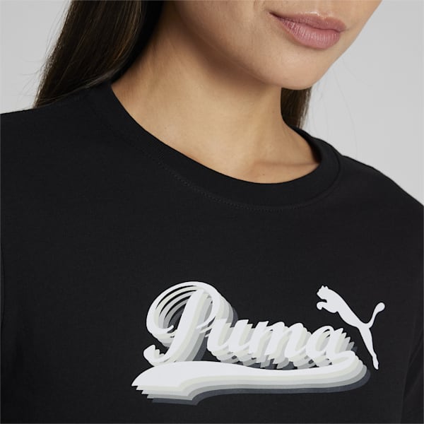 Camiseta PUMA POWER Logo Love para mujer