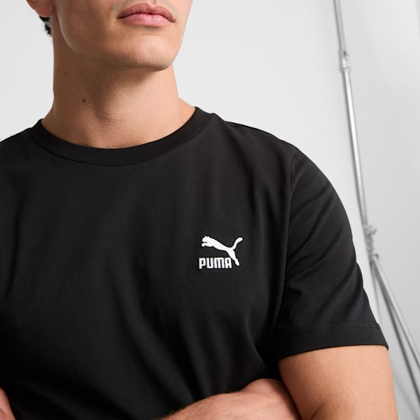 CLASSICS Small Logo Men's Tee, PUMA Black, extralarge