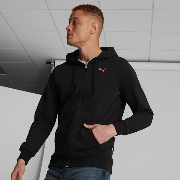 PUMA Rotation Men's Hoodie, PUMA Black, extralarge