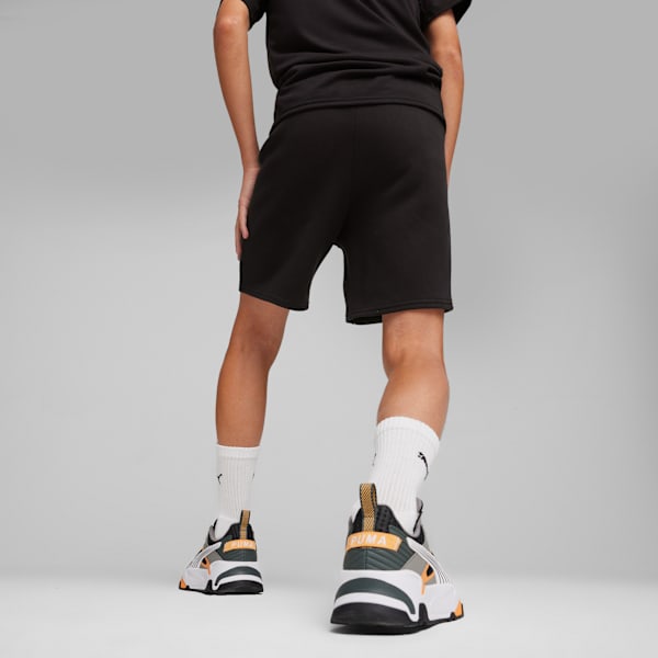EVOSTRIPE Youth Shorts, PUMA Black, extralarge-GBR
