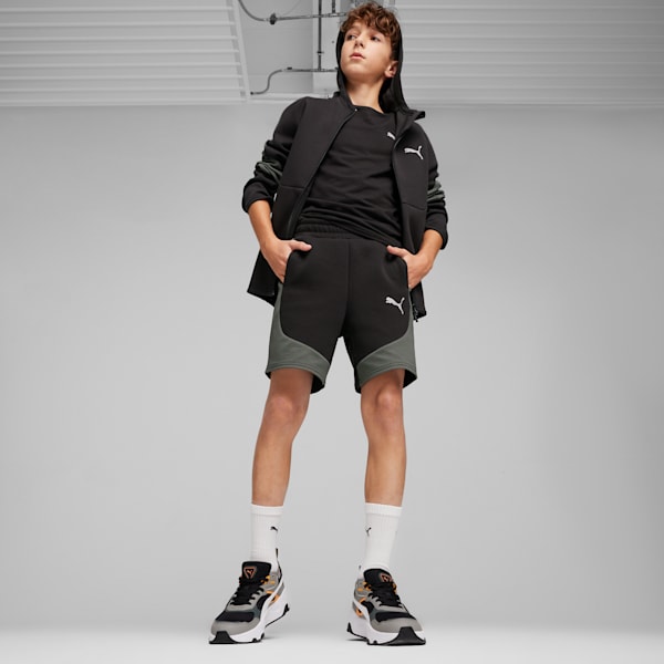 Shorts para niños EVOSTRIPE, PUMA Black, extralarge