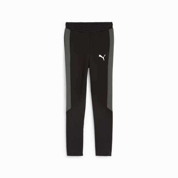 Pantalon de survêtement en maille EVOSTRIPE Enfant et Adolescent, PUMA Black, extralarge