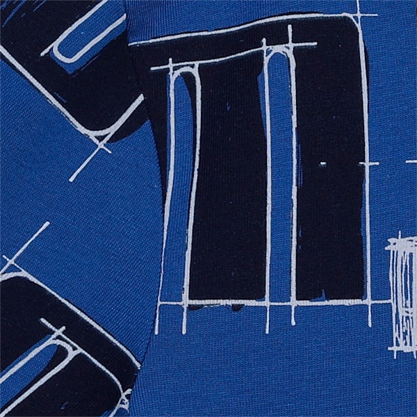 LOGO LAB Youth Tee, Cobalt Glaze, extralarge-IND