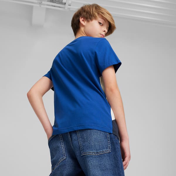 Power Pack Big Kids' Tee, Club Navy, extralarge
