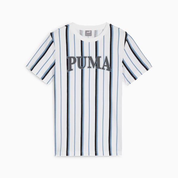 Puma Squad Summer Big Kids T Shirt White Xs