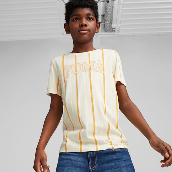 Playera Adolescente PUMA SQUAD, Alpine Snow, extralarge