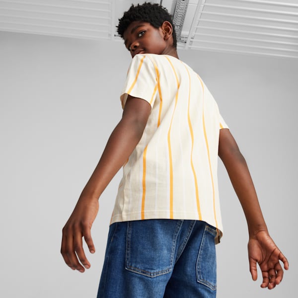 PUMA SQUAD Summer Big Kids Tee, Alpine Snow, extralarge