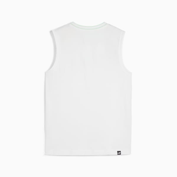 Camiseta de verano PUMA SQUAD para niños grandes, PUMA White, extralarge