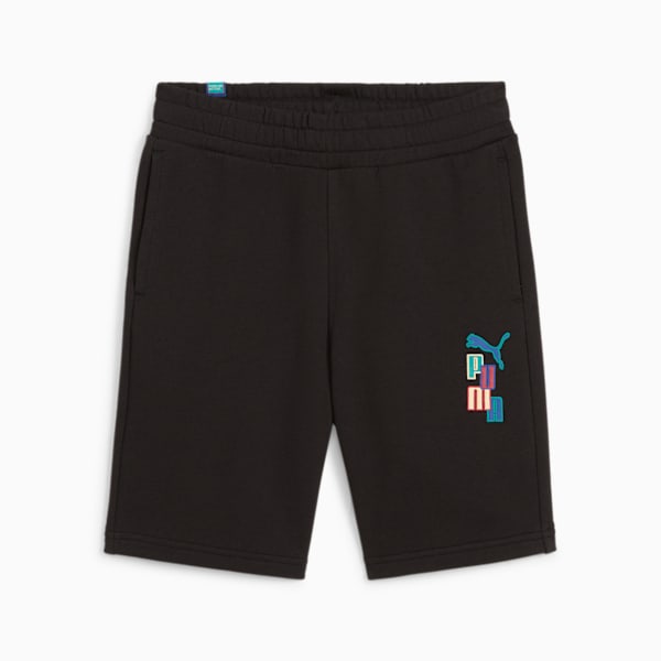 READY SET BETTER Youth Training Shorts, PUMA Black, extralarge