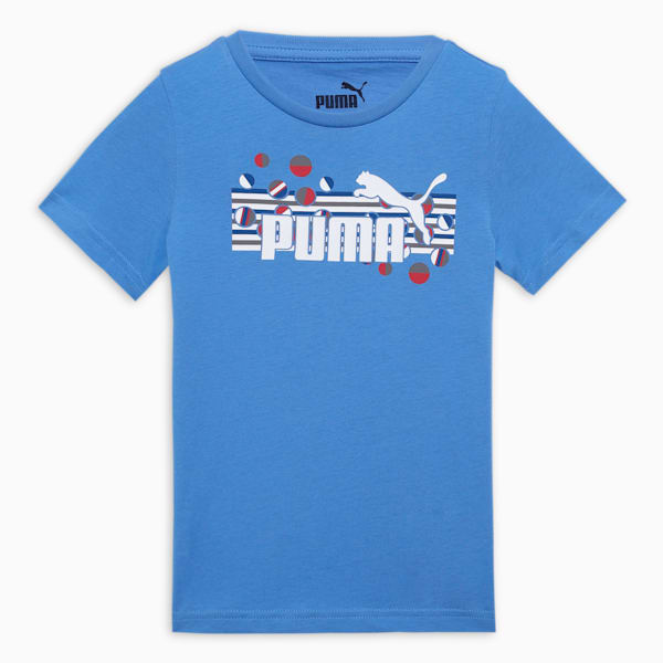 SUMMER CAMP Kids' T-shirt, Blue Skies, extralarge-IND