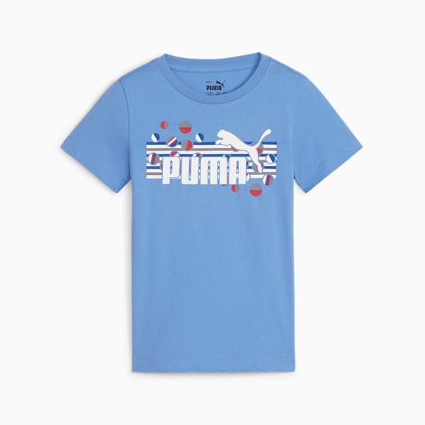 ESS+ SUMMER CAMP Little Kids' Tee, Blue Skies, extralarge