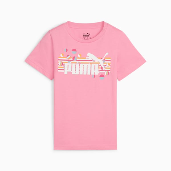 Playera para niños ESS+ SUMMER CAMP, Fast Pink, extralarge