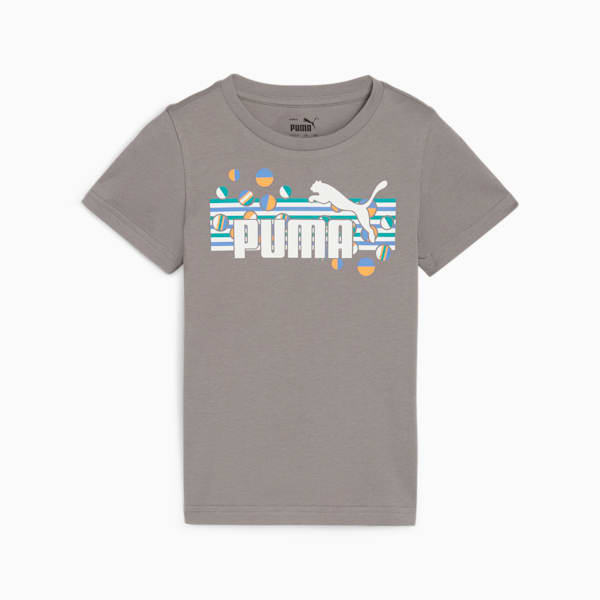 ESS+ SUMMER CAMP Little Kids' Tee, Cast Iron, extralarge