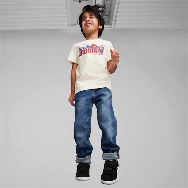 ESS+ SUMMER CAMP Little Kids' Tee, Sugared Almond, extralarge