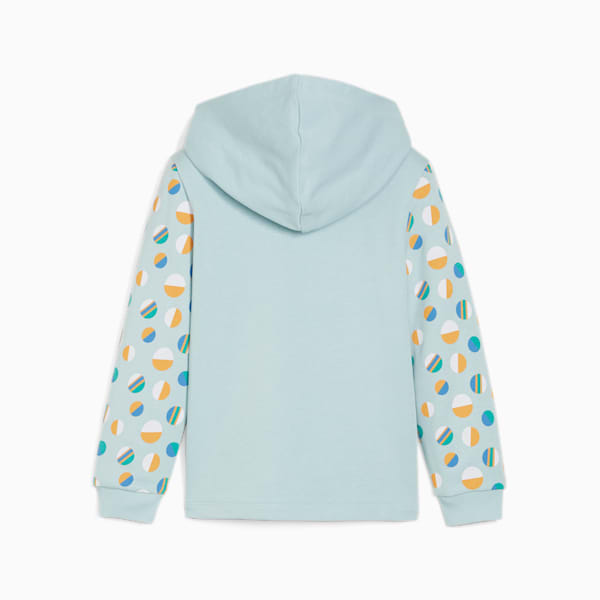 ESS+ SUMMER CAMP Little Kids' Hoodie, Turquoise Surf, extralarge